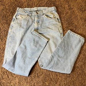 L.L Bean Regular Fit Light Wash Jeans